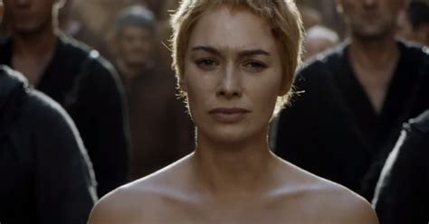 Cersei Nude Scene in Game of Thrones Finale